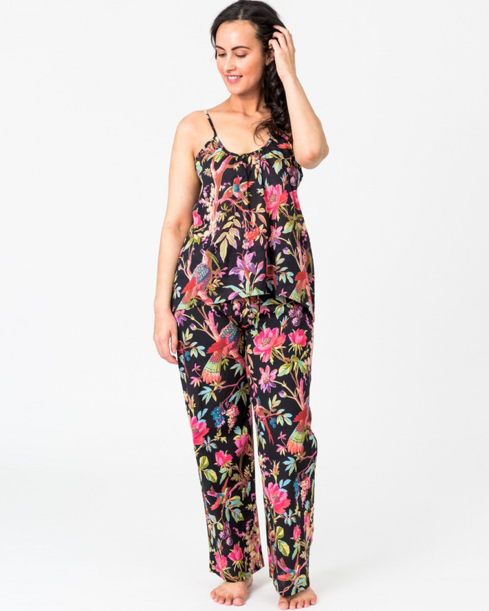 Paradise camisole in black from Floressents