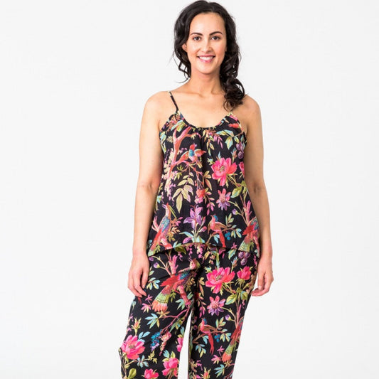 Paradise camisole in black from Floressents