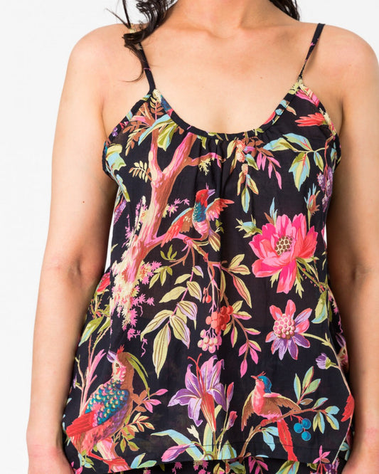 Paradise camisole in black from Floressents
