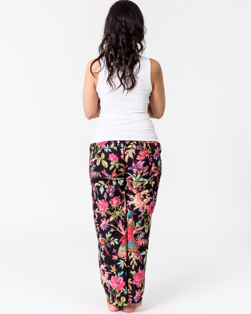 Paradise Black Loungewear Pyjama Pants with pockets