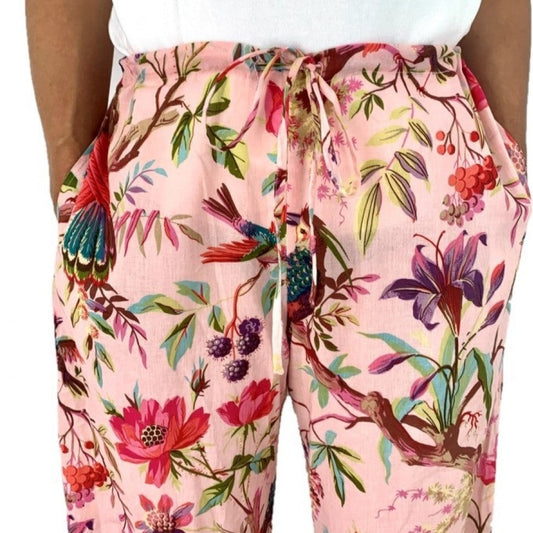 Paradise rose loungewear pyjama pants with pockets