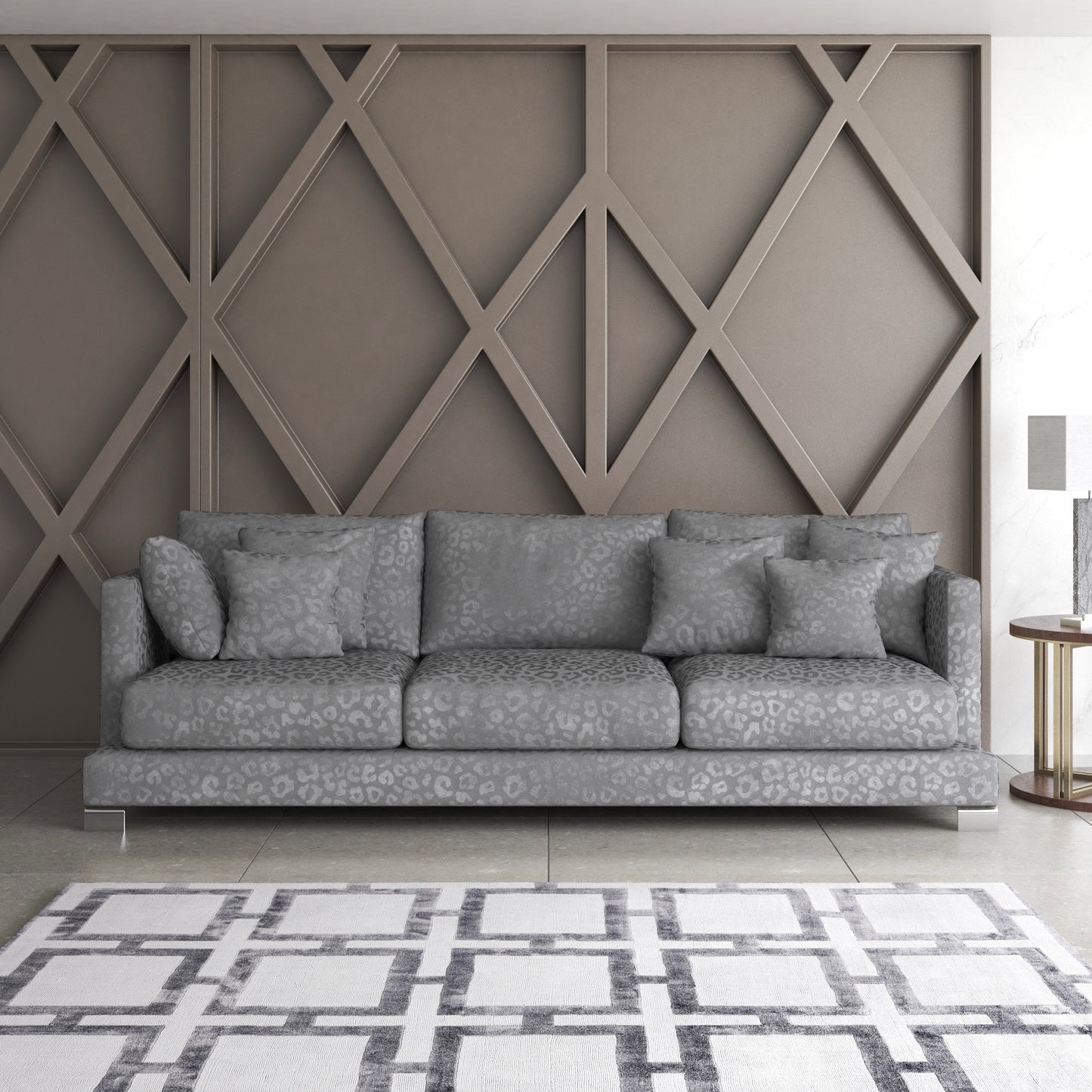 Jaguar Fabric - Warwick Fabrics Sauvage Collection