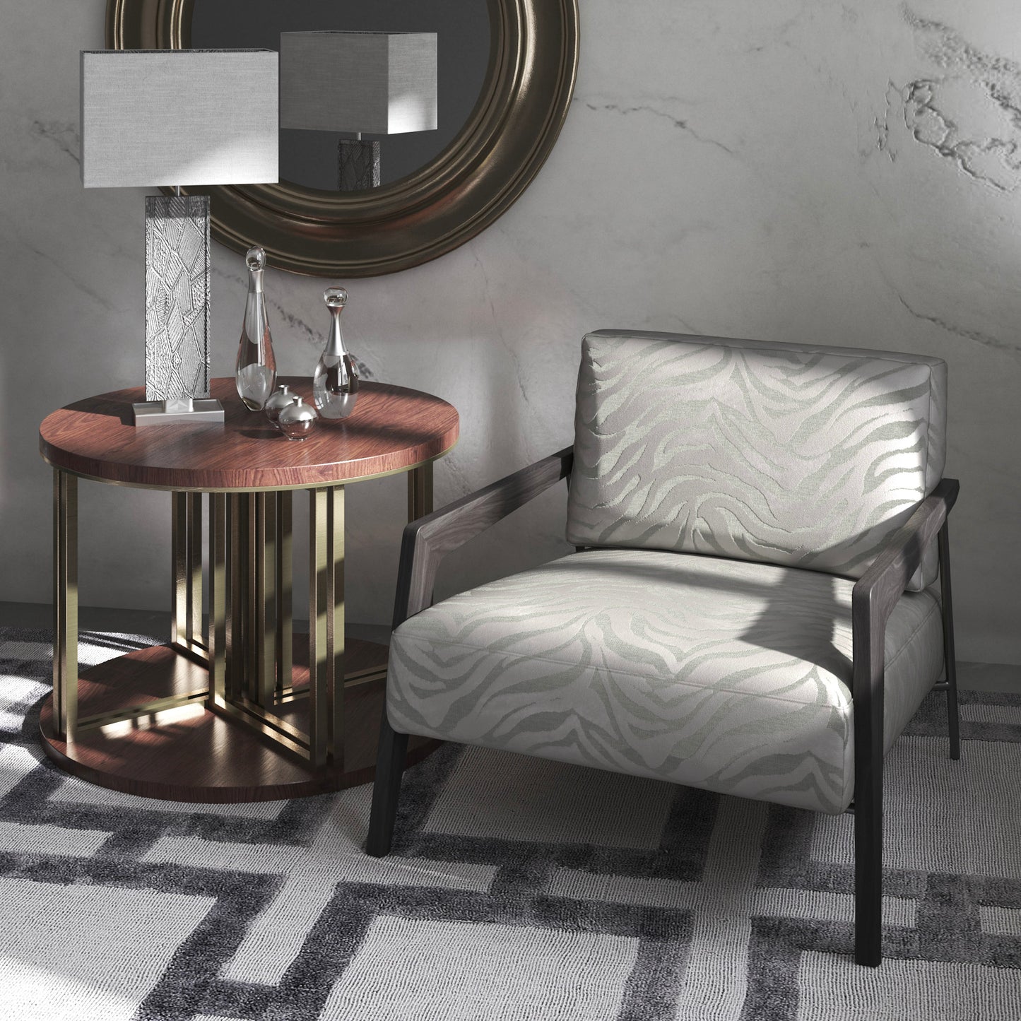 Cebra Fabric - Warwick Fabrics Sauvage Collection