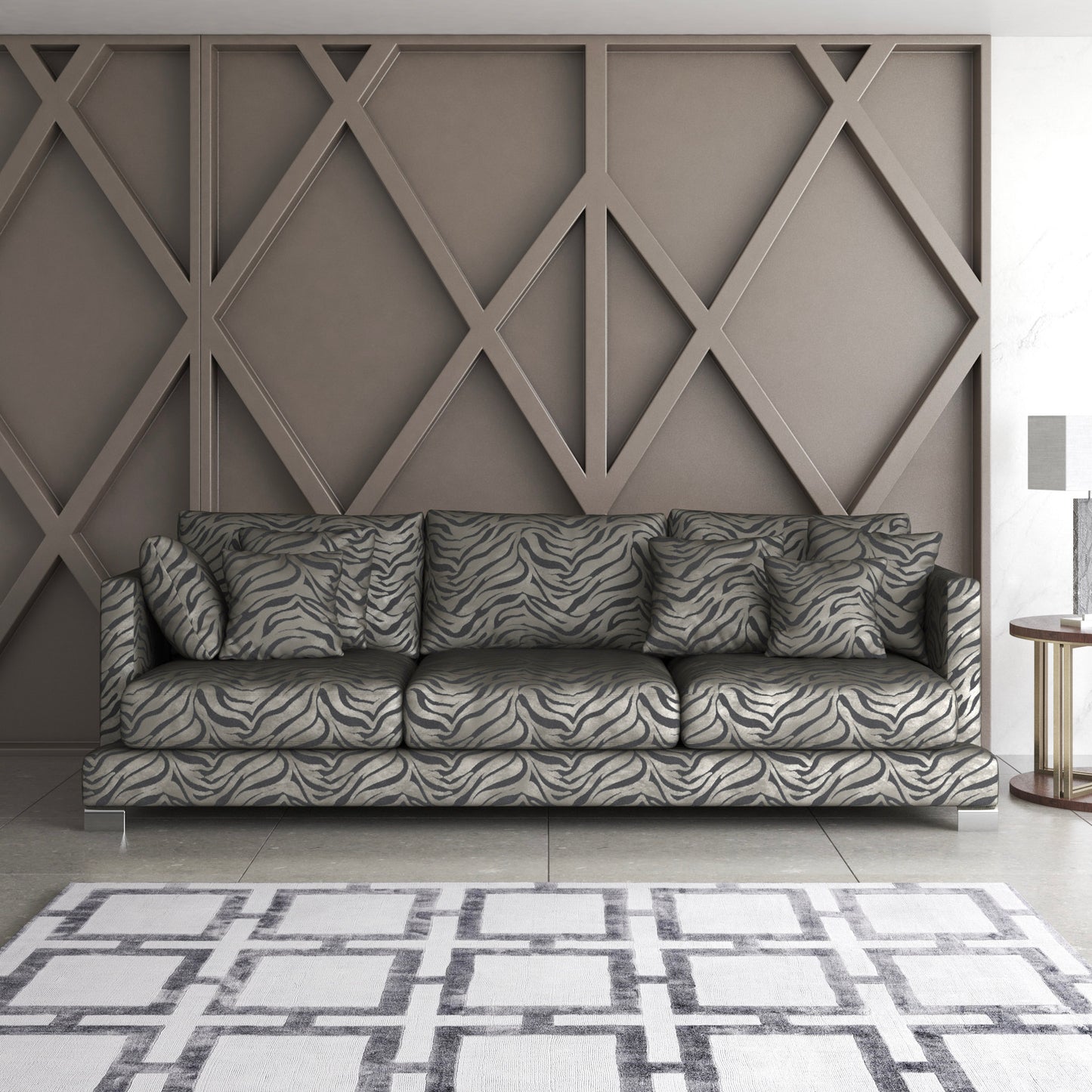 Sauvage cebra (zebra) print fabric from Warwick Fabrics