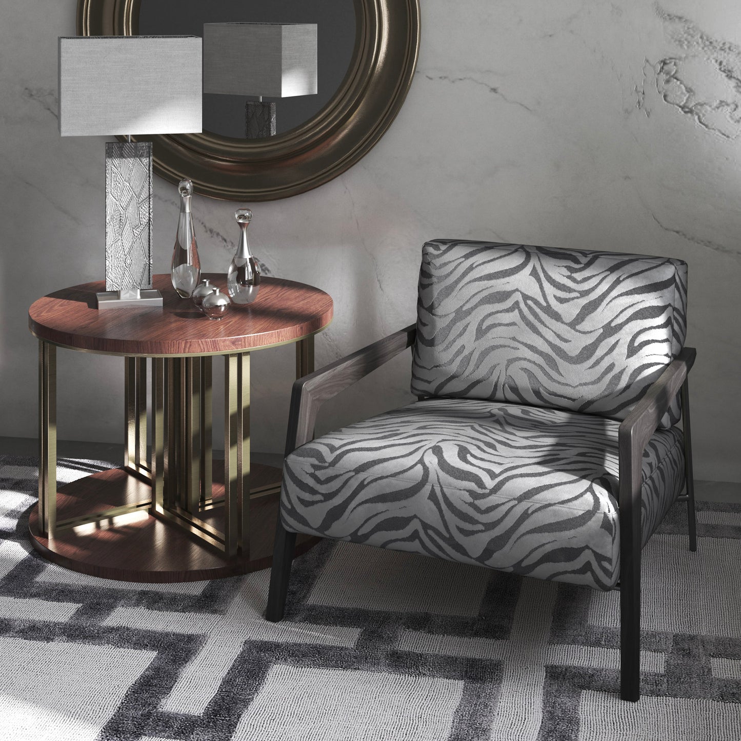 Cebra Fabric - Warwick Fabrics Sauvage Collection