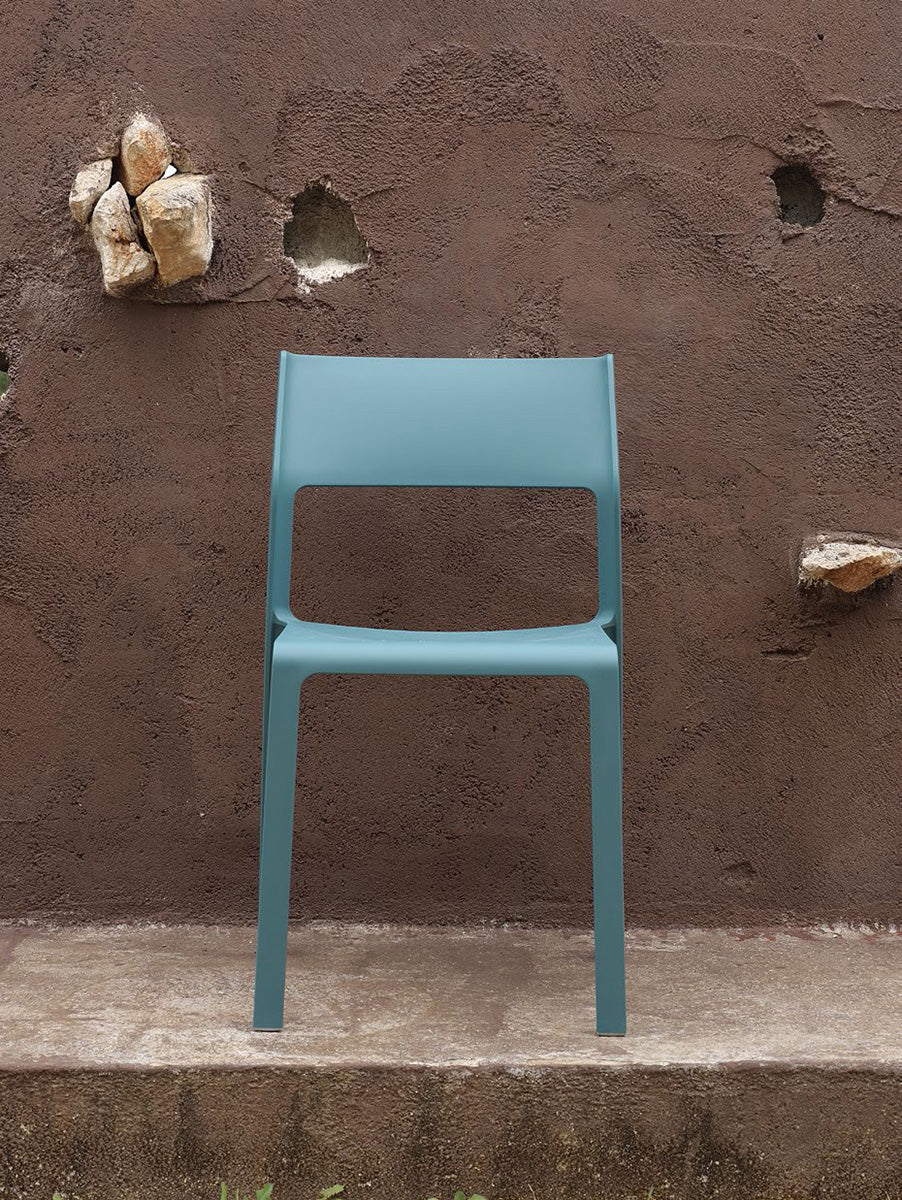Trill bistro chair in teal