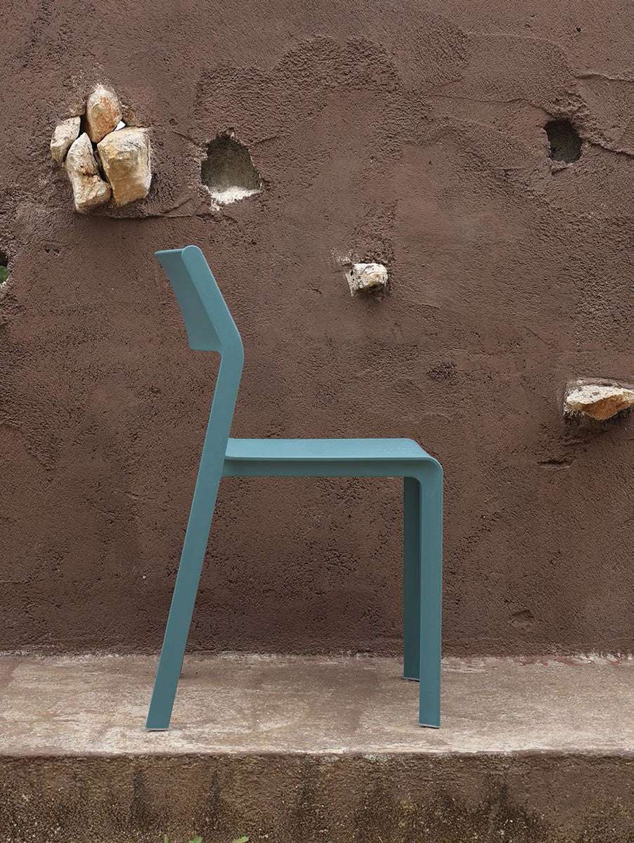 Trill bistro chair in teal