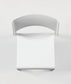 Trill bistro chair in white