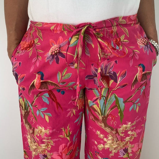 paradise hot pink loungewear pyjama pants