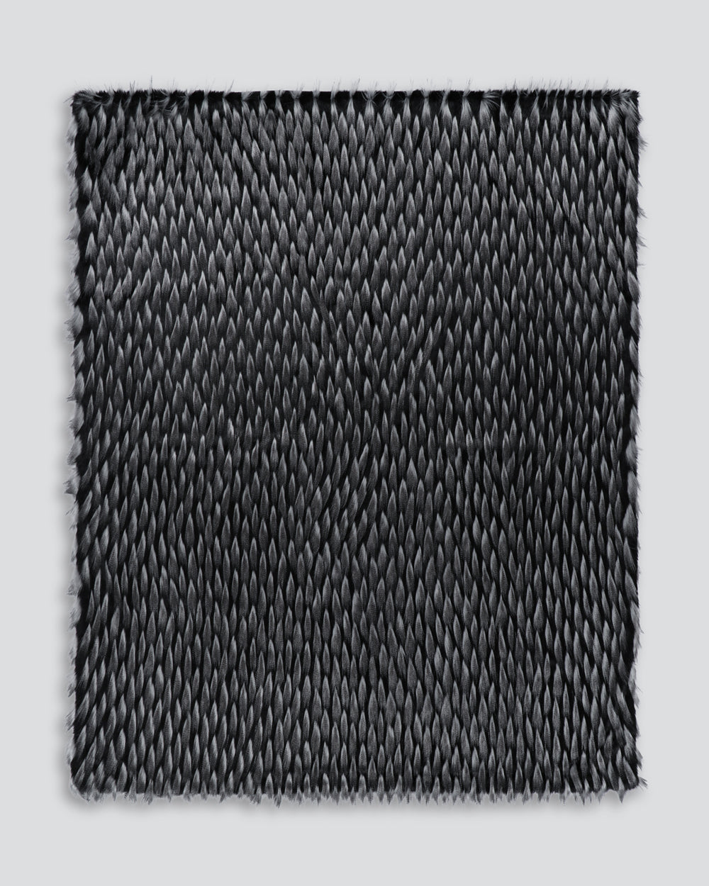 Luxury Imitation Fur Throw - Guinea Fowl