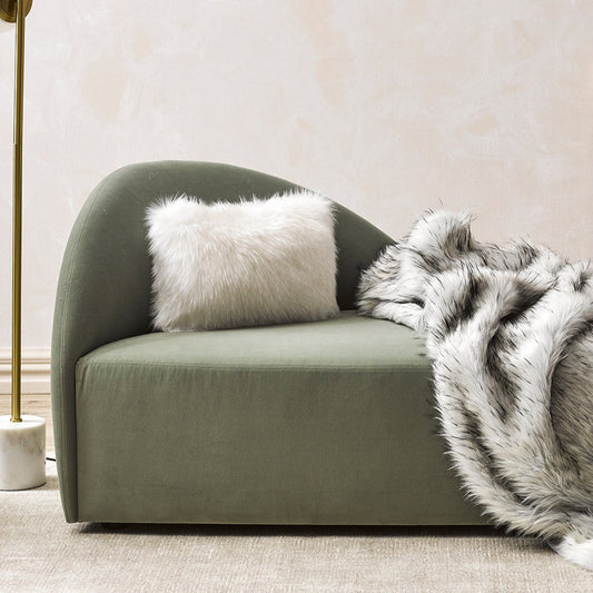 Norwegian fox lumbar cushion