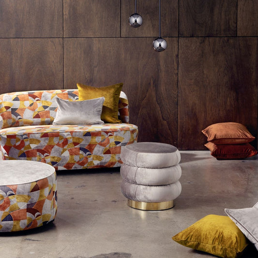 Picasso velvet fabric from James Dunlop