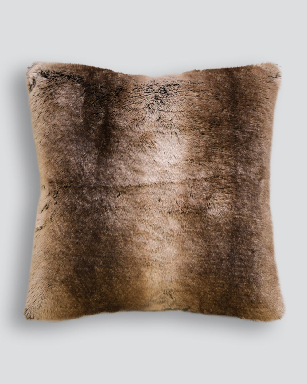 Luxury Imitation Fur Cushion - Sable