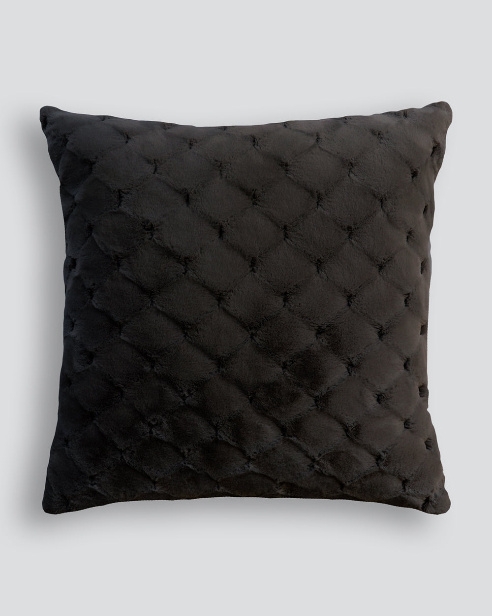 Luxury Imitation Fur Throw - Valentina Black