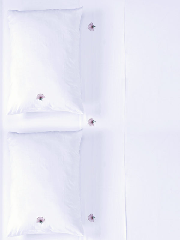 1000 Thread Count Embroidered Sheet Sets - Pohutukawa