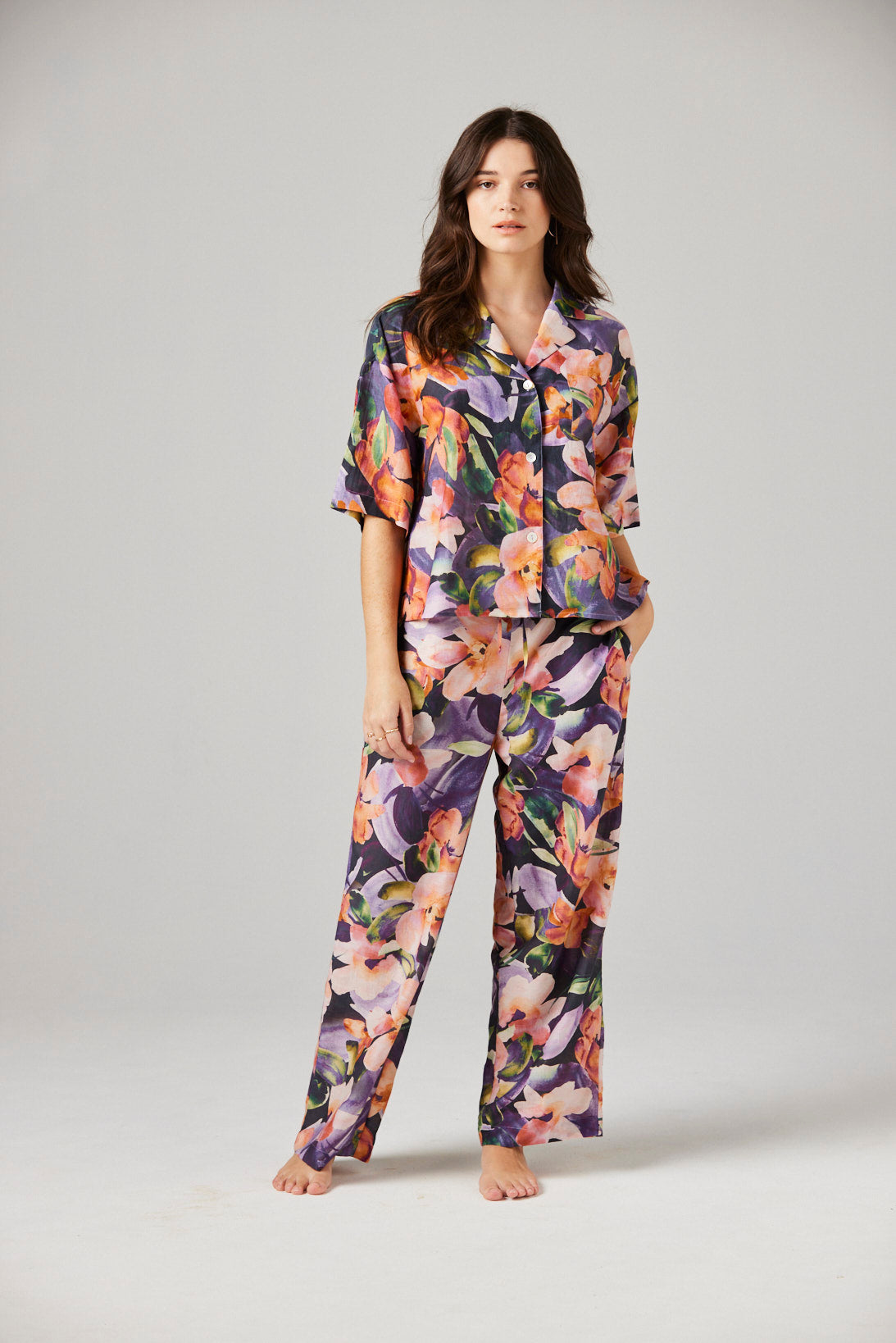 Lottie Silk Pyjama Top