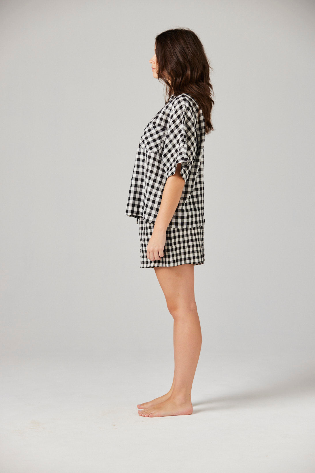 Zena Linen Pyjama Shorts