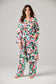 Zena Linen Pyjama Shorts - Petal Bloom