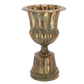 Aged Metal French Urn