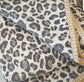 Animal print blanket stitch towel