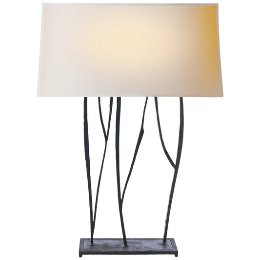 Aspen Console Table Lamp - Black