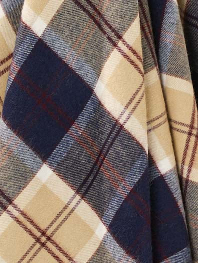 Bannochburn Tartan Merino Wool Throw