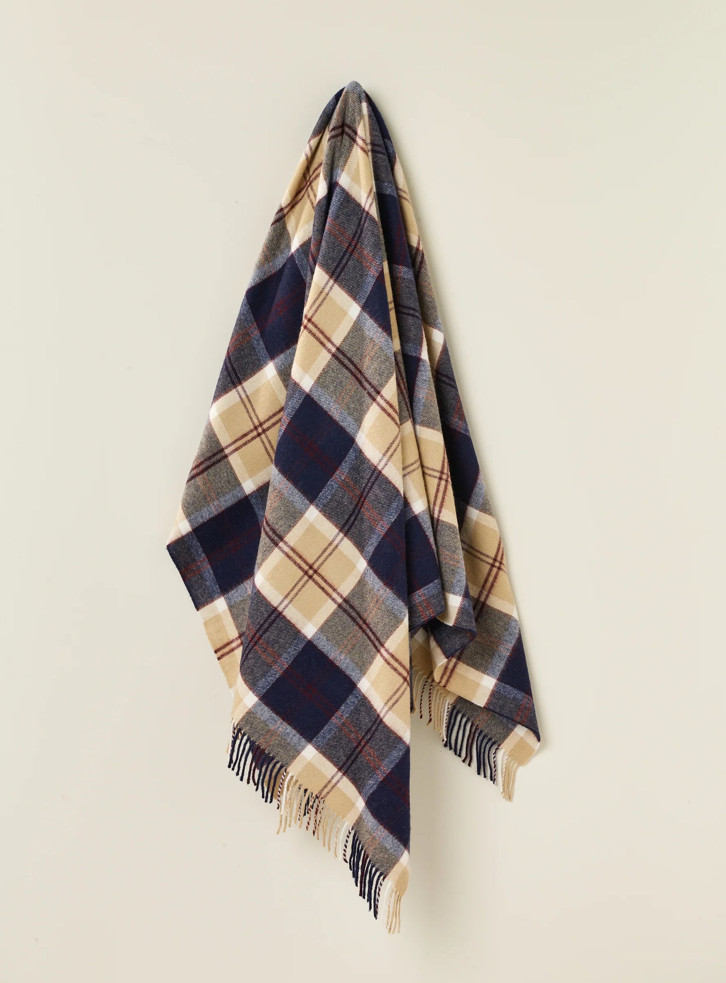 Bannochburn Tartan Merino Wool Throw