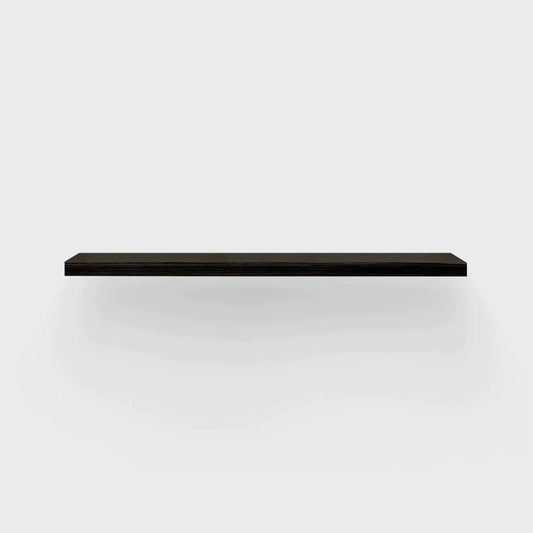 Floating Shelf Black Oak