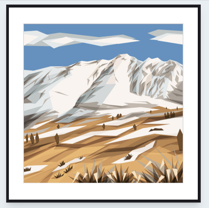 Cardrona Art Print - Ira Mitchell