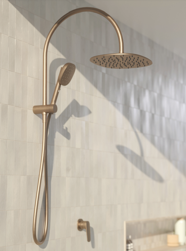 Contura II Bath/Shower Mixer - Brushed Bronze