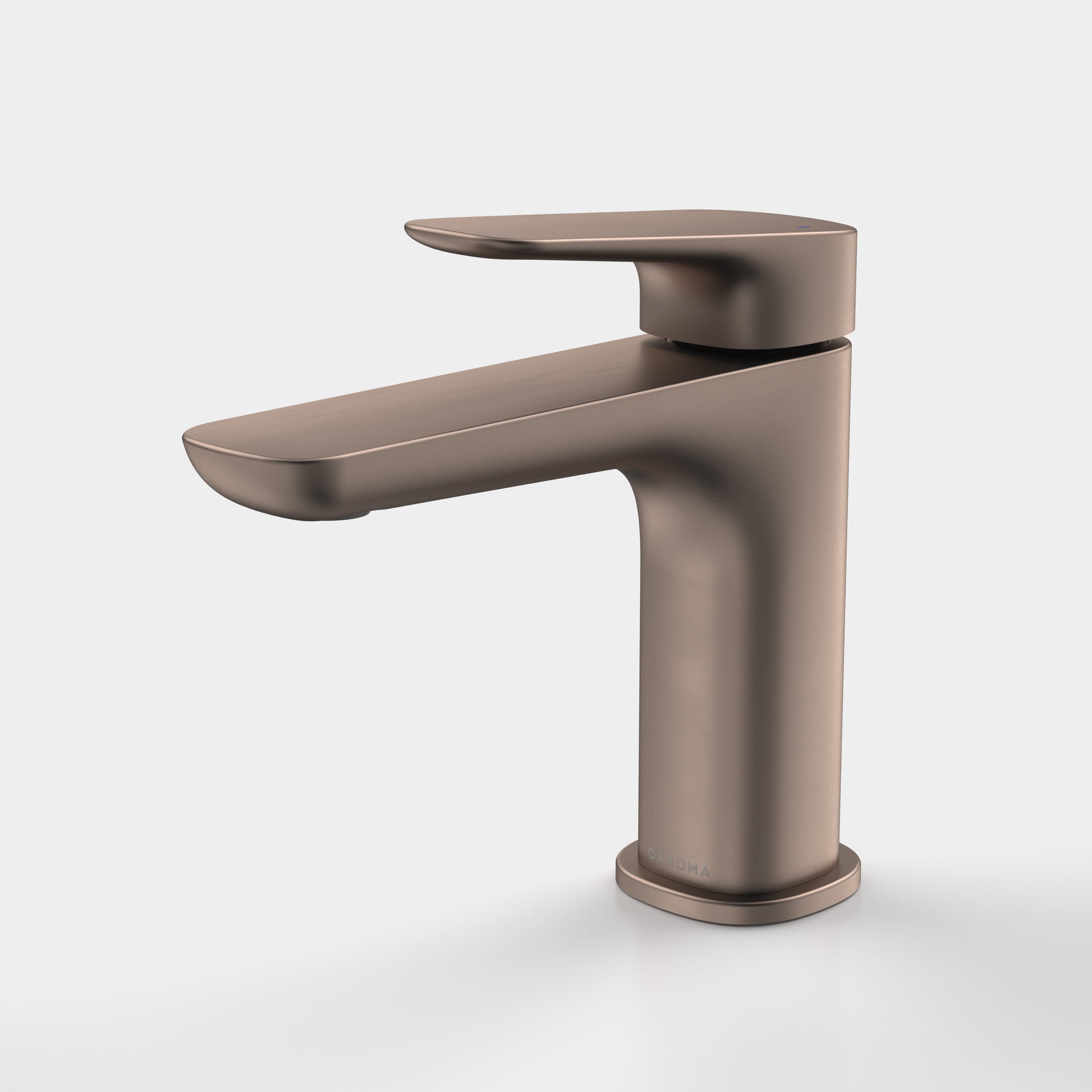 Contura II Basin Mixer in Brushed Bronze by Caroman