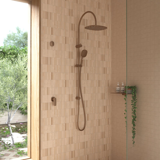 Contura II Bath/Shower Mixer - Brushed Nickel
