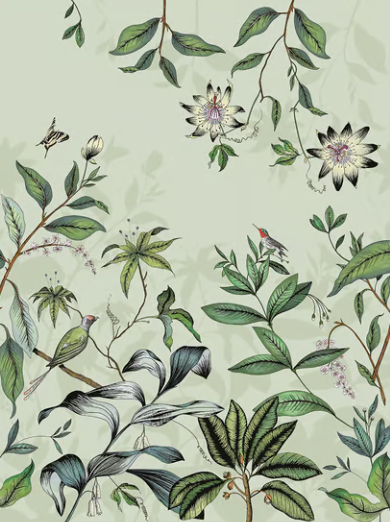 Passiflore Wallpaper Panel - Casadeco