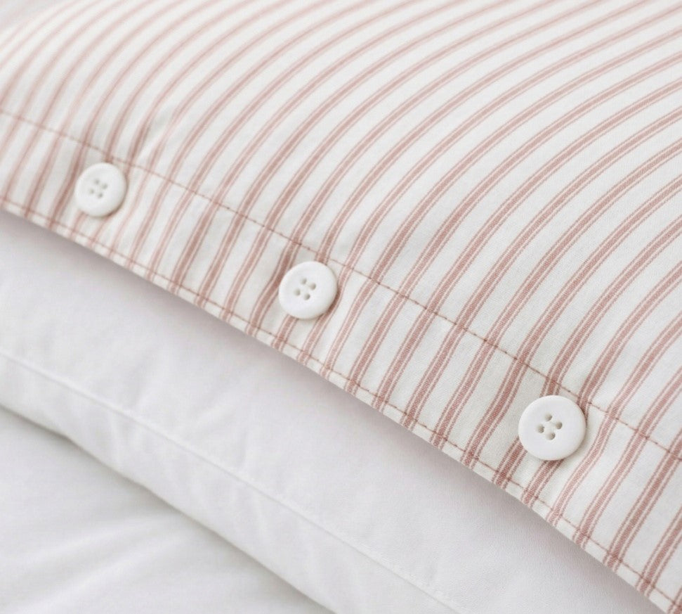 Classic Ticking Duvet Sets - Seneca