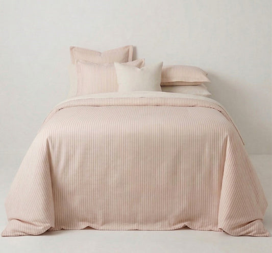 Classic Ticking Duvet Sets - Seneca