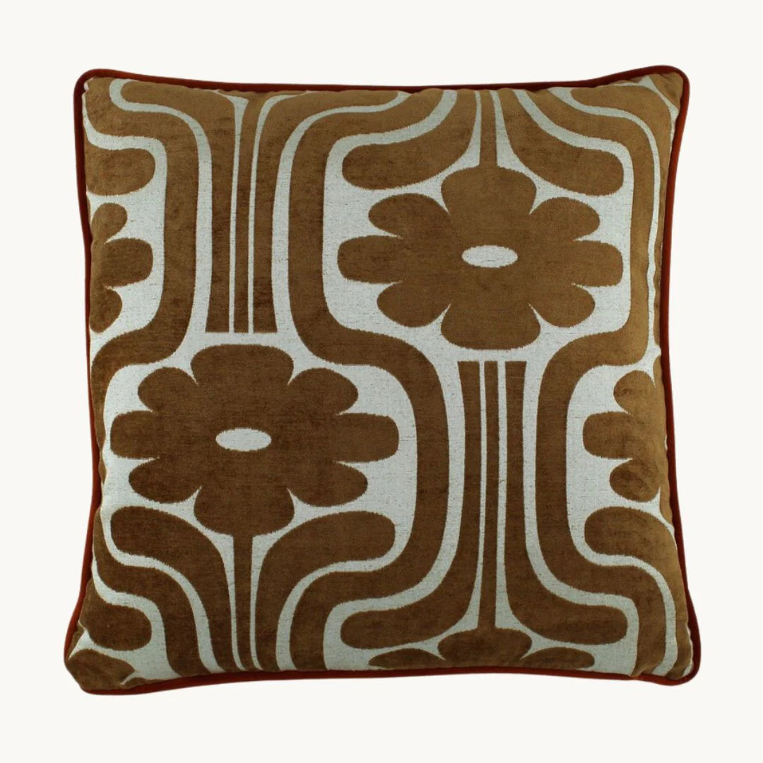 Climbing Daisy  Cushion - Orla Kiely Fabric