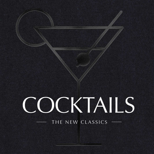 Black cover of the Cocktails book