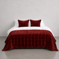 Cruz Velvet Coverlet and Comforters - Seneca
