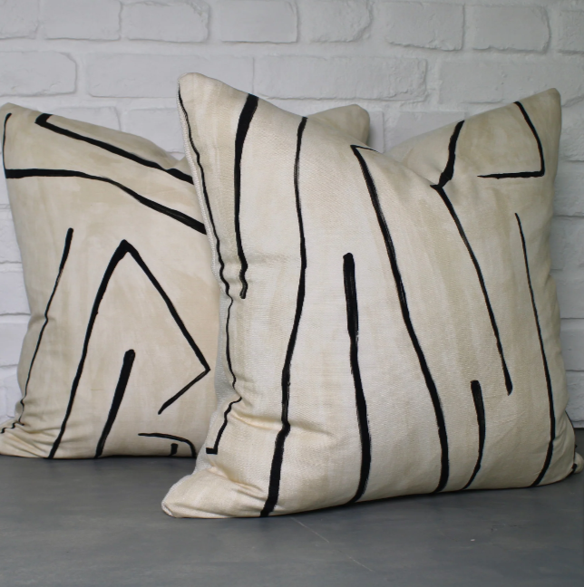 Grafitto Cushion - Kelly Wearstler