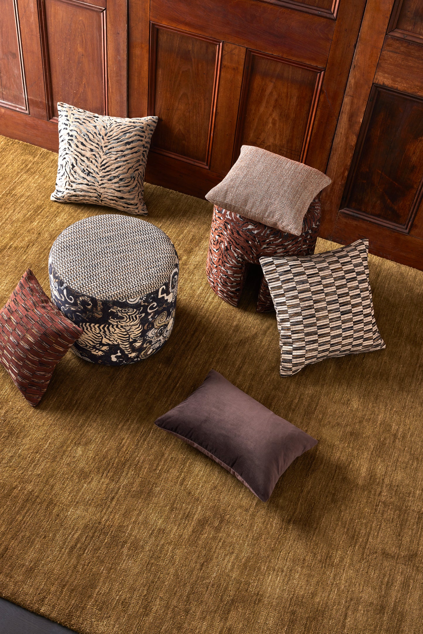 Desa Tiger Fabric - Warwick Fabrics