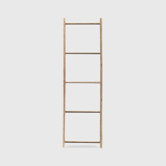 Oak decorative ladder