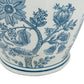 Porcelain Blue and White Round Vase