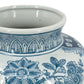 Porcelain Blue and White Round Vase