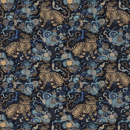 Desa Tiger Fabric - Warwick Fabrics