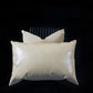 Lizard Faux Leather Cushion - Sand