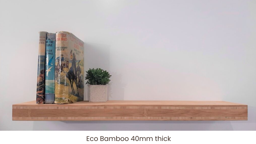 Bamboo Floating Shelf