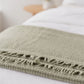 Ribbed NZ Wool Throw Blanket