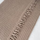 Ribbed NZ Wool Throw Blanket