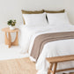 Ribbed NZ Wool Throw Blanket