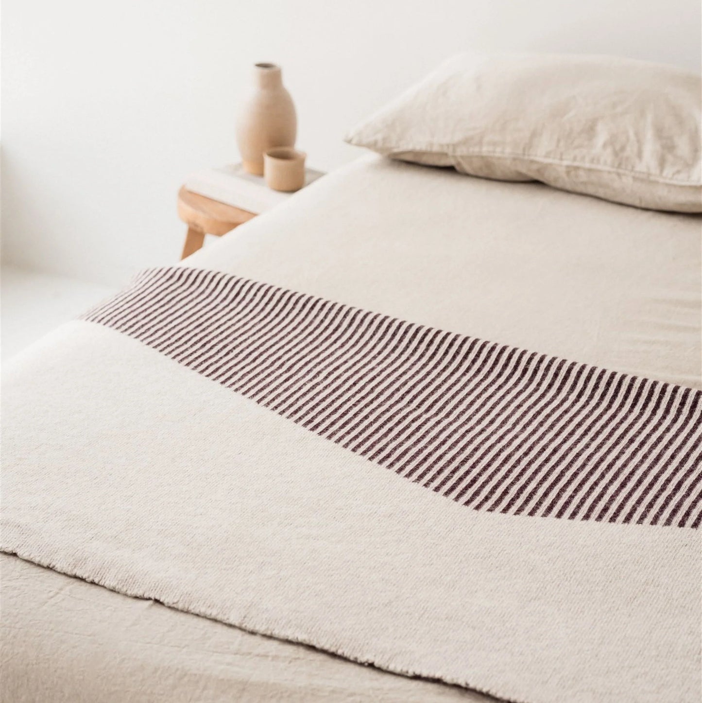 NZ Wool Geometric Blanket